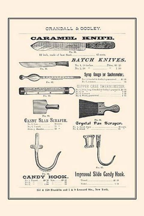 Caramel Knife - Art Print