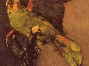 Parrot by Vincent van Gogh - Art Print