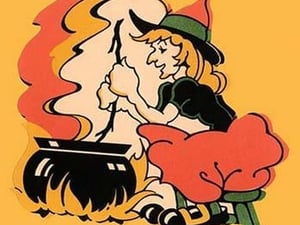 Witch and Caldron - Art Print