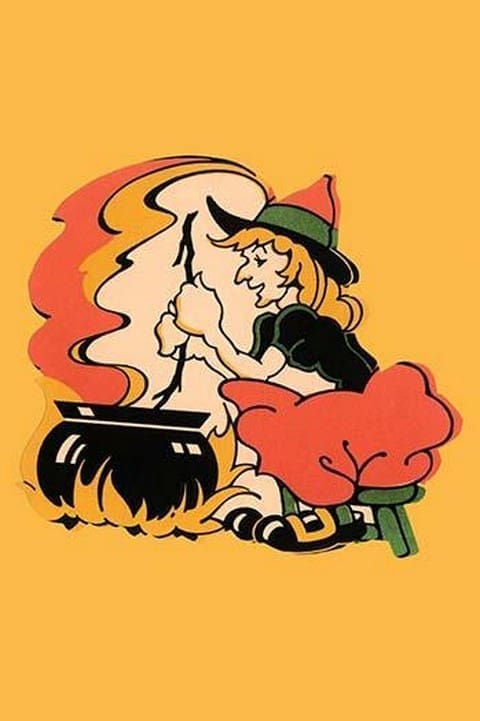 Witch and Caldron - Art Print