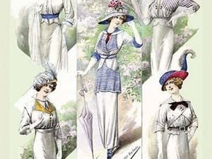 Album Blouses Nouvelles: In the Garden by Atelier Bachroitz - Art Print