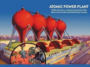Atomic Power Plant - Art Print