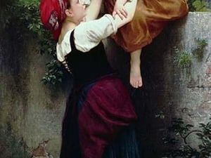 Petites Maraudeuses or Little Thieves by William Bouguereau - Art Print