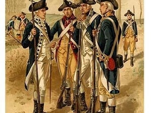 Continental Infantry - 1779 - 1783 General Orders By Henry Alexander Ogden - Art Print