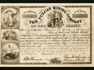 The Vulcan Mining Company - Art Print