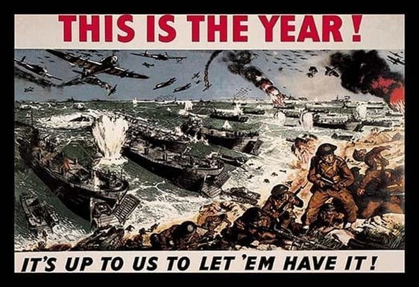 This is the Year: It's Up to Us to Let 'Em Have It! - Art Print