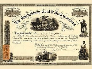 The Shickskinny Coal & Iron Company - Art Print
