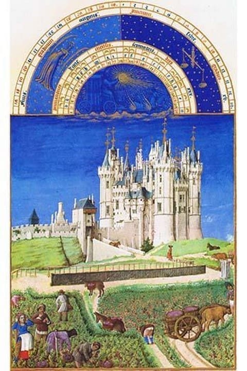 Le Tres Riches Heures du Duc de Berry - September by Paul