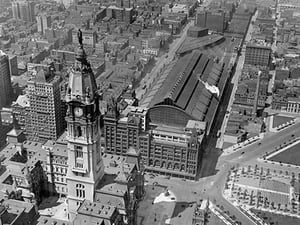 Sky View of City Hall