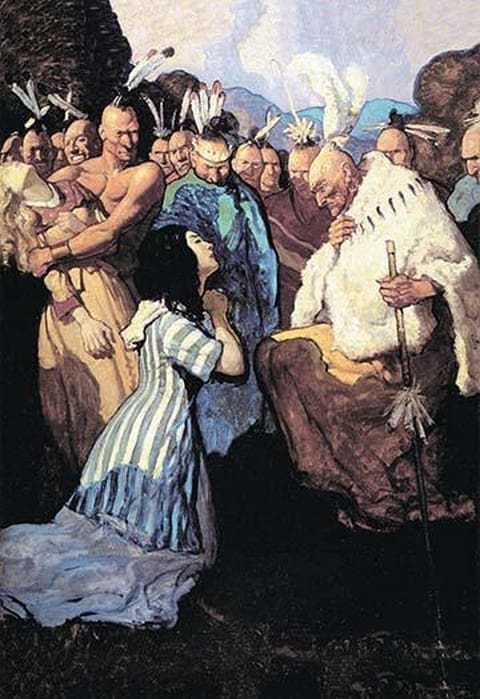 The Supplicant by N.C. Wyeth - Art Print