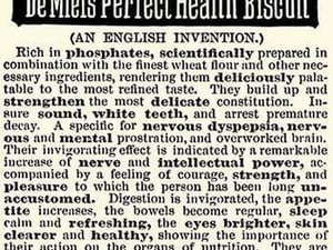 De Miel's Perfect Health Biscuit - Art Print