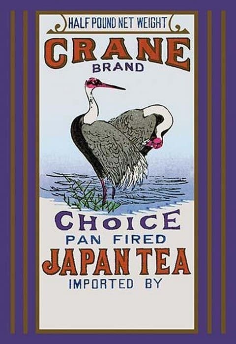 Crane Brand Tea - Art Print