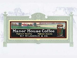 Manor House Coffee - Art Print