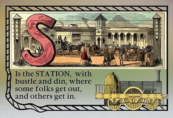 S is the Station - Art Print