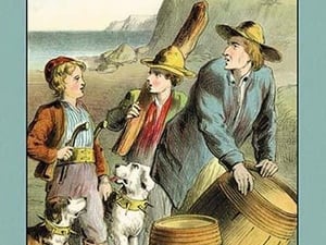 The Swiss Family Robinson: A Brigand-Like Decoration - Art Print