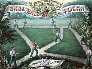 Baseball Polka Music Sheet - Art Print