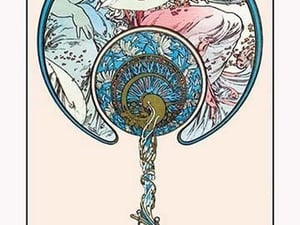 The Passing Wind Takes Youth Away by Alphonse Mucha - Art Print