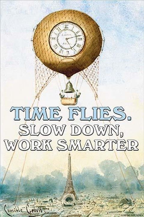Time Flies by Jason Pierce - Art Print