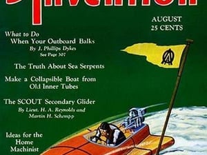 Science and Invention: The Scout Secondary Glider - Art Print