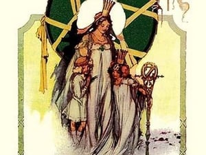 Glinda the Good Sorceress by John R. Neill - Art Print