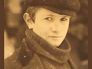 Head Newsboy by Lewis Wickes Hine - Art Print