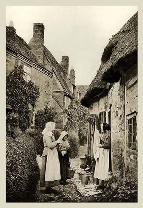 Evening News at Shottery by James Leon Williams - Art Print