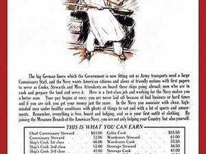Come on you sea-cooks Enlist in Naval Reserve Force - for the war only : Apply to nearest Navy recruiting station. - Art Print