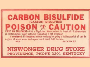 Carbon Bisulfide - Art Print