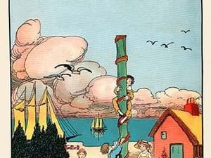 Climbing the Sugar Plum Tree by Eugene Field - Art Print
