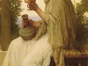 Bacchante by William Bouguereau - Art Print