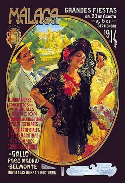 Malaga Grandes Fiestas by Susan E. Meyer - Art Print