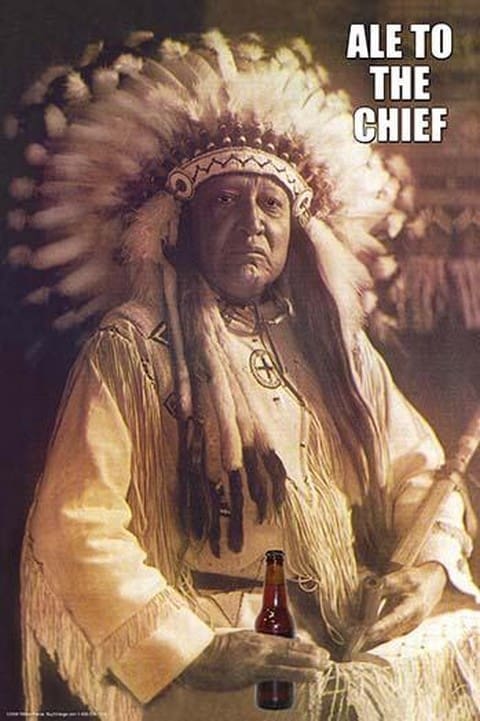 Ale to then Chief by Wilbur Pierce - Art Print