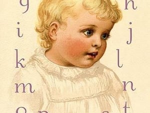 Blondie's Alphabet by Ida Waugh - Art Print