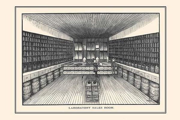 Laboratory Sales Room - Art Print