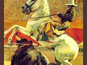 Cartel de Toros sin Texto by Jerome Rogen - Art Print