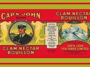 Cap'n John Brand Clam Nectar Bouillon - Art Print