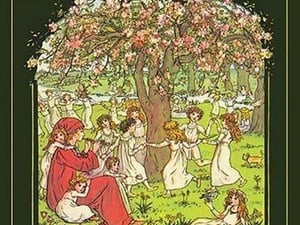 The Pied Piper of Hamelin by Kate Greenaway - Art Print