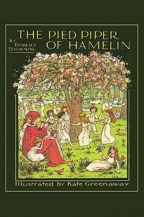 The Pied Piper of Hamelin by Kate Greenaway - Art Print