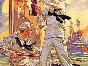 A Good Navy by Wilbur Pierce - Art Print