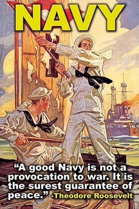 A Good Navy by Wilbur Pierce - Art Print