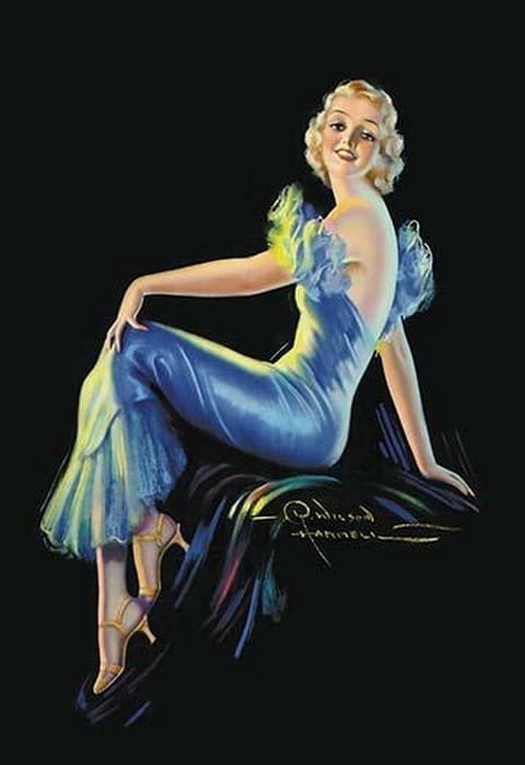 Kristen by H. Wilson Hammell - Art Print