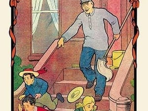 The Janitor by H.O. Kennedy - Art Print