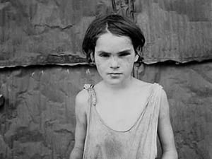 Child living in Oklahoma City shacktown by Dorothea Lange - Art Print