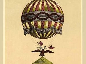 Ornate Balloon - Art Print