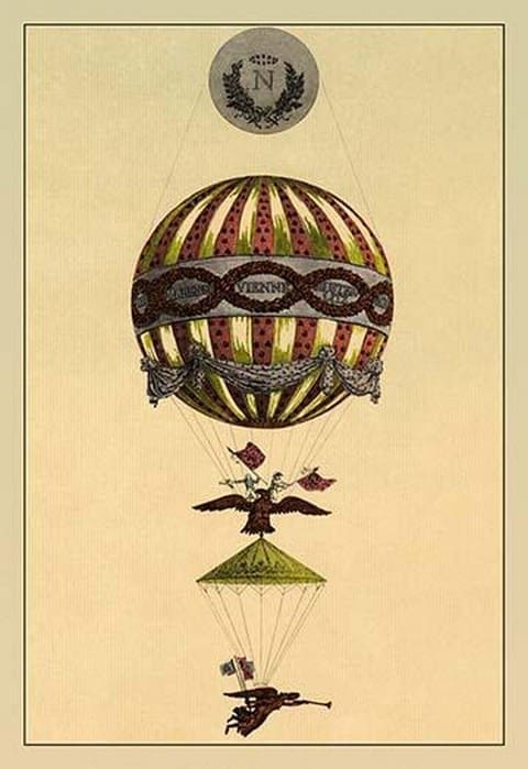 Ornate Balloon - Art Print