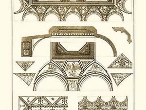 Coved Ceiling by J. Buhlmann - Art Print