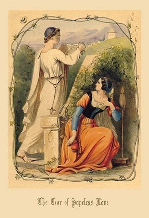 The Tear of Hopeless Love by Jessie Macleod - Art Print