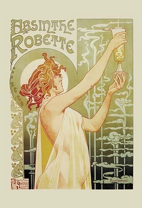 Absinthe Rebette by Henri Privat-Livemont - Art Print