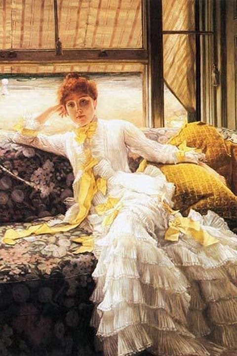 July by James Tissot - Art Print