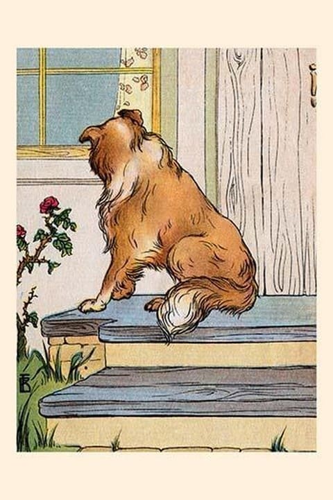 Old Prince Looked in the Window by Frances Beem - Art Print